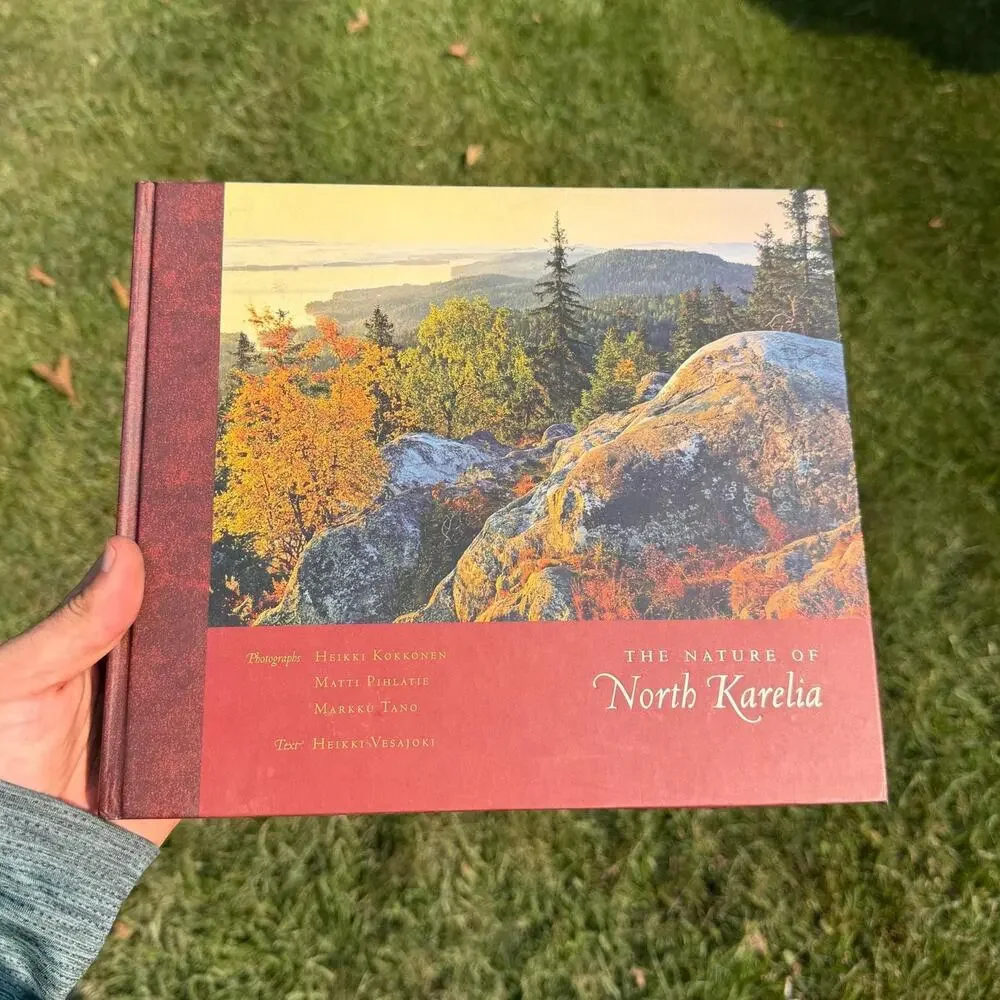 The Nature of North Karelia, Finland Rare book 2005 picture coffee table book